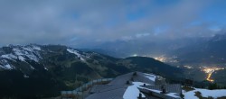 Archived image Webcam Panoramic view of Hochkönig 23:00