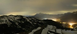 Archiv Foto Webcam Panorama vom Hochkönig 03:00