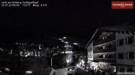 Archived image Webcam Hotel Schmelzhof (Lech) 23:00