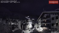 Archiv Foto Webcam Lech: Hotel Schmelzhof 23:00