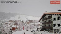 Archiv Foto Webcam Lech: Hotel Schmelzhof 09:00