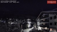 Archiv Foto Webcam Lech: Hotel Schmelzhof 23:00