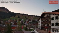 Archiv Foto Webcam Lech: Hotel Schmelzhof 19:00