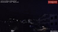 Archiv Foto Webcam Lech: Hotel Schmelzhof 23:00