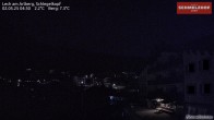 Archiv Foto Webcam Lech: Hotel Schmelzhof 03:00