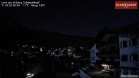 Archiv Foto Webcam Lech: Hotel Schmelzhof 23:00