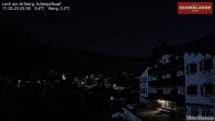 Archiv Foto Webcam Lech: Hotel Schmelzhof 01:00