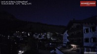 Archiv Foto Webcam Lech: Hotel Schmelzhof 23:00