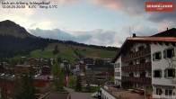 Archived image Webcam Hotel Schmelzhof (Lech) 19:00