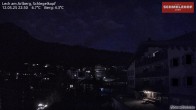 Archived image Webcam Hotel Schmelzhof (Lech) 21:00