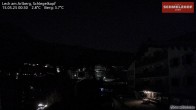 Archiv Foto Webcam Lech: Hotel Schmelzhof 23:00
