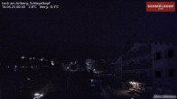 Archived image Webcam Hotel Schmelzhof (Lech) 23:00
