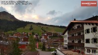 Archived image Webcam Hotel Schmelzhof (Lech) 19:00