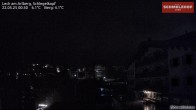Archiv Foto Webcam Lech: Hotel Schmelzhof 23:00