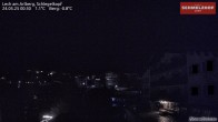 Archiv Foto Webcam Lech: Hotel Schmelzhof 18:00