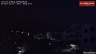 Archiv Foto Webcam Lech: Hotel Schmelzhof 23:00