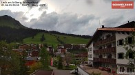 Archiv Foto Webcam Lech: Hotel Schmelzhof 19:00