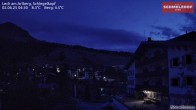 Archiv Foto Webcam Lech: Hotel Schmelzhof 03:00