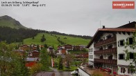 Archiv Foto Webcam Lech: Hotel Schmelzhof 13:00