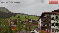 Archiv Foto Webcam Lech: Hotel Schmelzhof 17:00