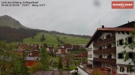 Archiv Foto Webcam Lech: Hotel Schmelzhof 19:00