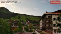 Archiv Foto Webcam Lech: Hotel Schmelzhof 19:00