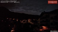 Archiv Foto Webcam Lech: Hotel Schmelzhof 21:00