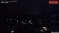 Archiv Foto Webcam Lech: Hotel Schmelzhof 23:00