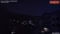 Archiv Foto Webcam Lech: Hotel Schmelzhof 23:00