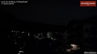 Archiv Foto Webcam Lech: Hotel Schmelzhof 23:00