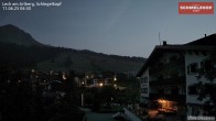 Archiv Foto Webcam Lech: Hotel Schmelzhof 03:00