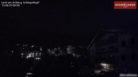 Archiv Foto Webcam Lech: Hotel Schmelzhof 23:00