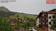 Archiv Foto Webcam Lech: Hotel Schmelzhof 19:00