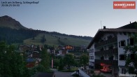 Archiv Foto Webcam Lech: Hotel Schmelzhof 03:00