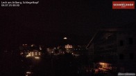 Archived image Webcam Hotel Schmelzhof (Lech) 23:00