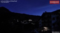 Archiv Foto Webcam Lech: Hotel Schmelzhof 03:00
