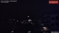 Archiv Foto Webcam Lech: Hotel Schmelzhof 23:00
