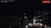 Archiv Foto Webcam Lech: Hotel Schmelzhof 23:00