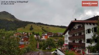 Archiv Foto Webcam Lech: Hotel Schmelzhof 19:00