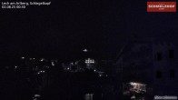 Archiv Foto Webcam Lech: Hotel Schmelzhof 23:00