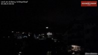 Archiv Foto Webcam Lech: Hotel Schmelzhof 23:00
