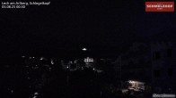 Archiv Foto Webcam Lech: Hotel Schmelzhof 23:00