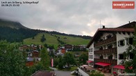 Archiv Foto Webcam Lech: Hotel Schmelzhof 19:00
