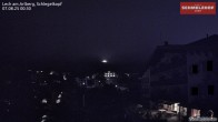 Archiv Foto Webcam Lech: Hotel Schmelzhof 23:00