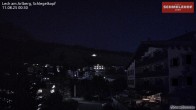 Archiv Foto Webcam Lech: Hotel Schmelzhof 23:00
