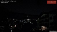 Archiv Foto Webcam Lech: Hotel Schmelzhof 23:00