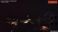 Archiv Foto Webcam Lech: Hotel Schmelzhof 21:00