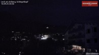 Archiv Foto Webcam Lech: Hotel Schmelzhof 19:00