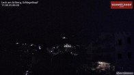 Archived image Webcam Hotel Schmelzhof (Lech) 23:00