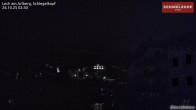 Archiv Foto Webcam Lech: Hotel Schmelzhof 01:00